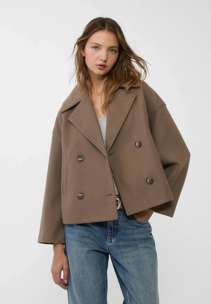 Lennox Double-Breasted Wool Jacket