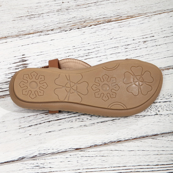 Meadow Bloom Embellished Sandals