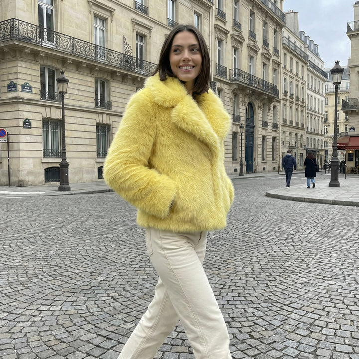 Soho Faux Fur Coat
