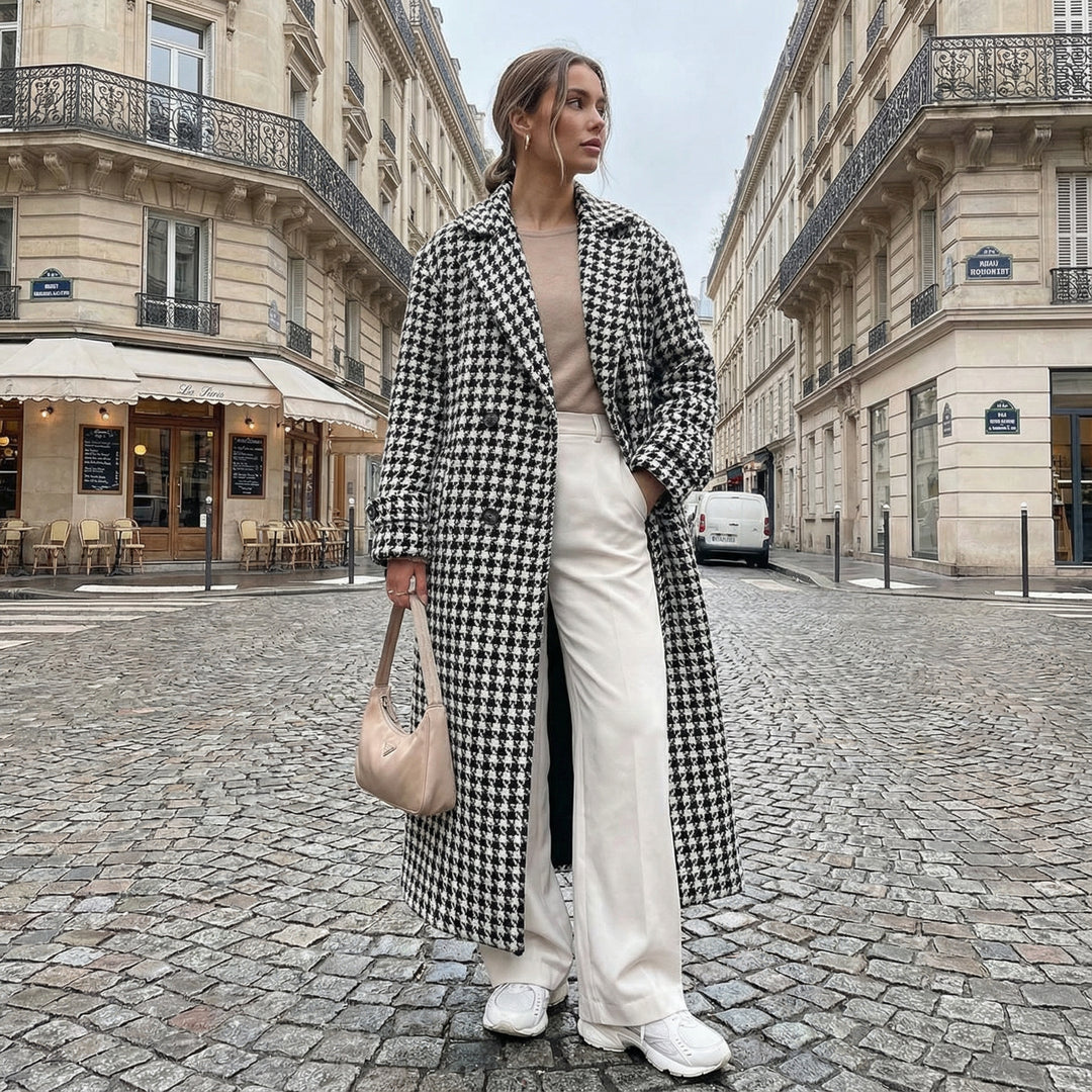 Camden Houndstooth Coat