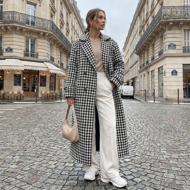 Camden Houndstooth Coat