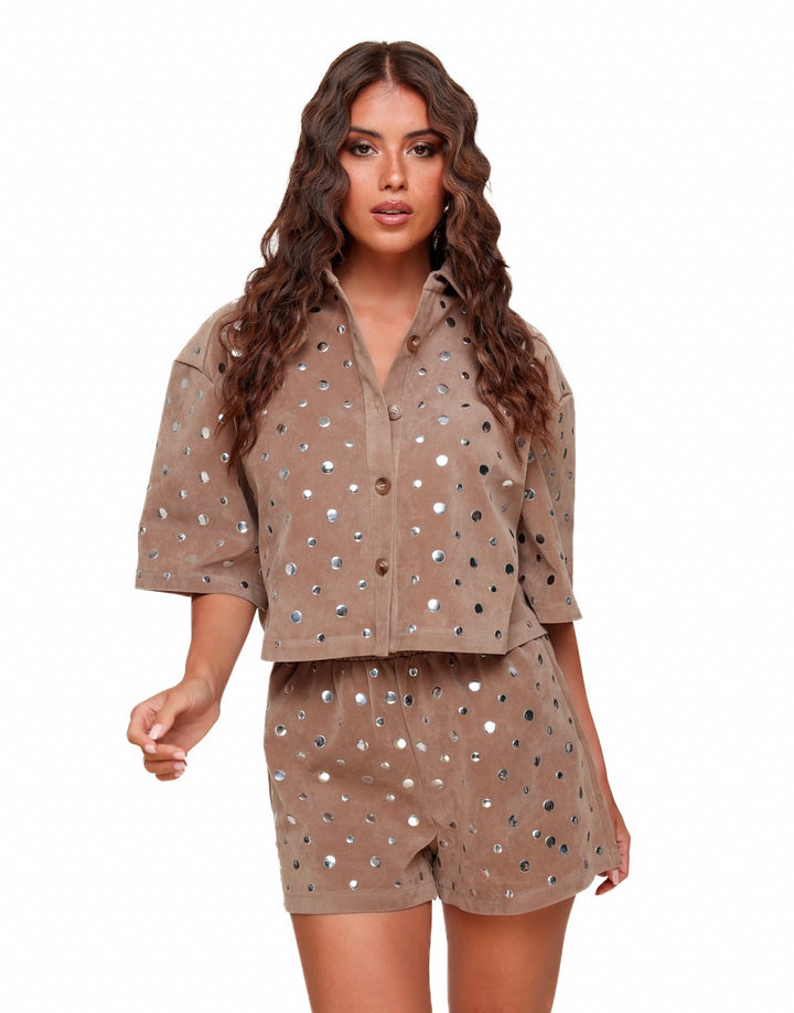 Camel Studs - Blouse