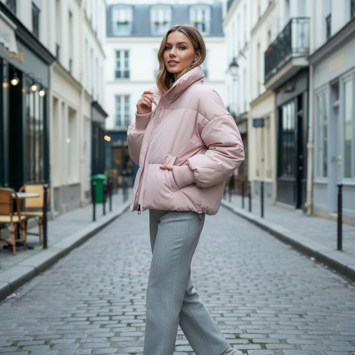 Blush Puffer Jacket