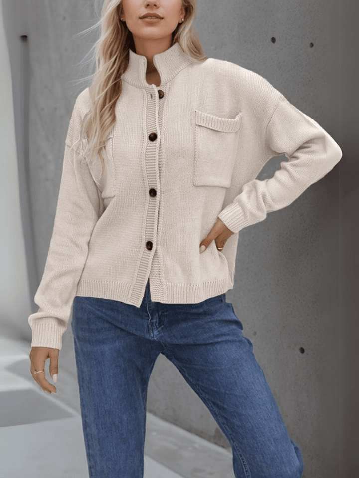 Sable Ridge Pocket Knit Cardigan