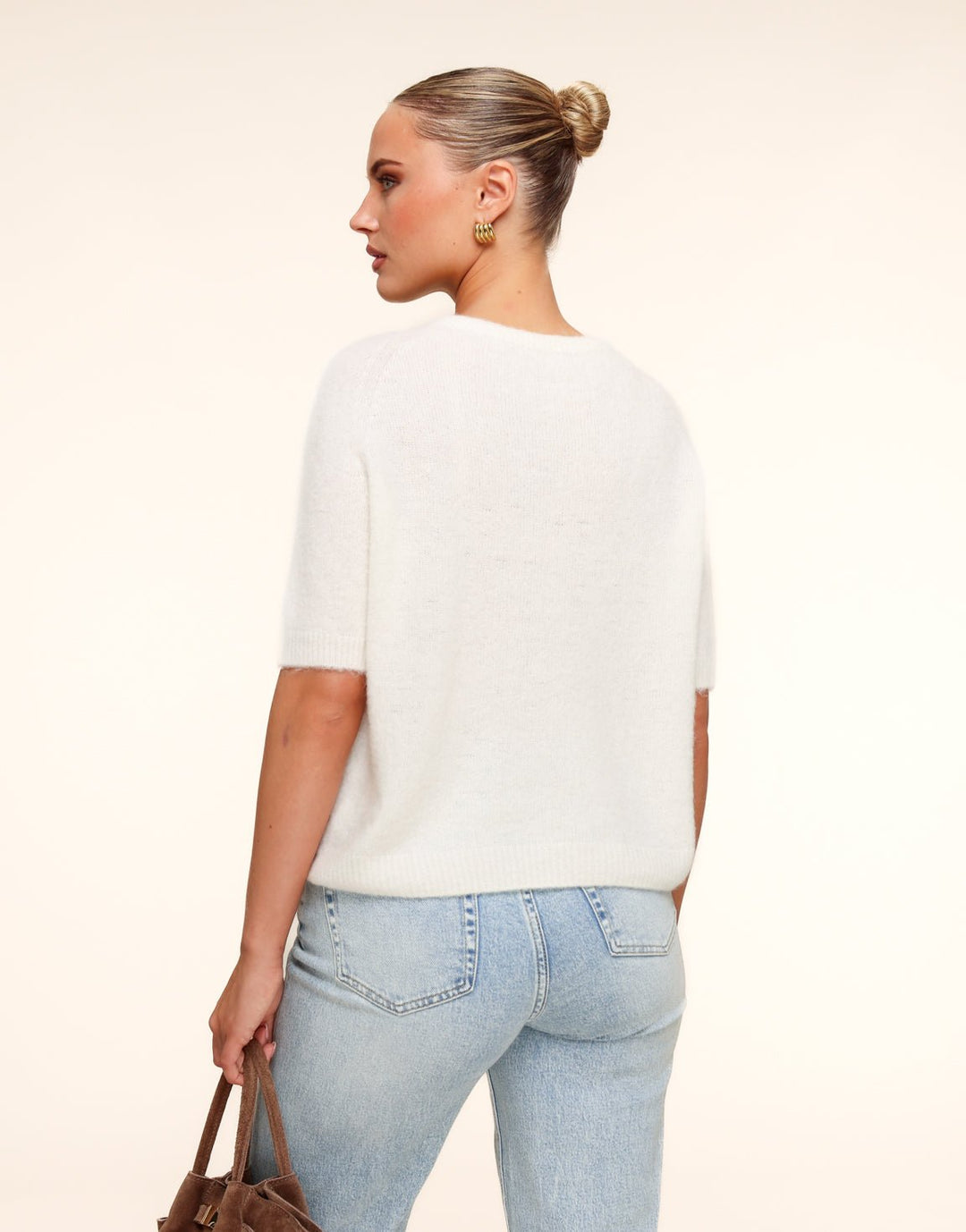 Creme Basic Fluffy SS - Top