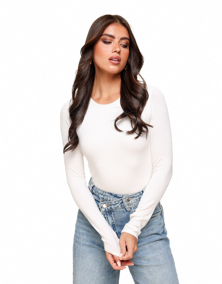Creme Basic LS - Top
