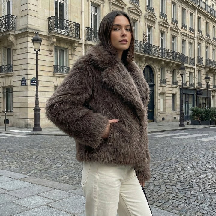 Soho Faux Fur Coat