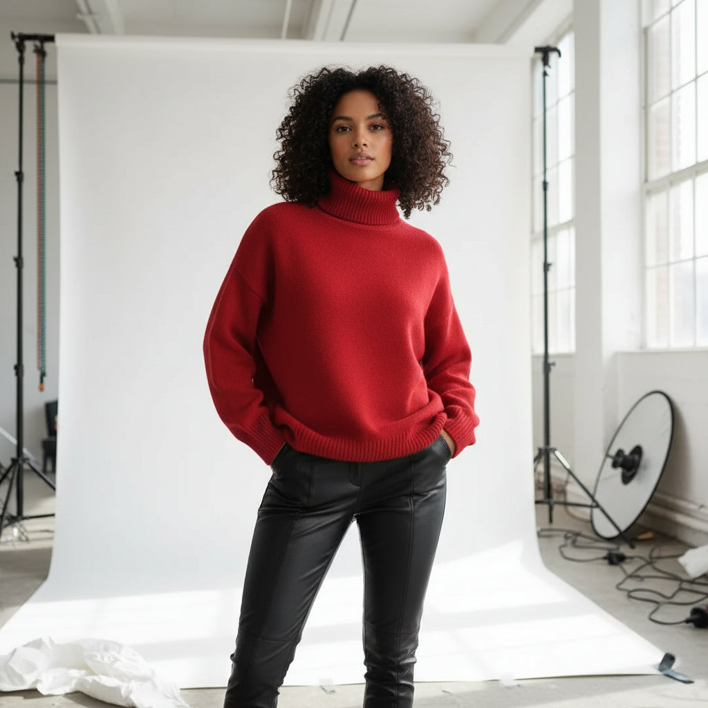 Cloudline Luxe Turtleneck Knit