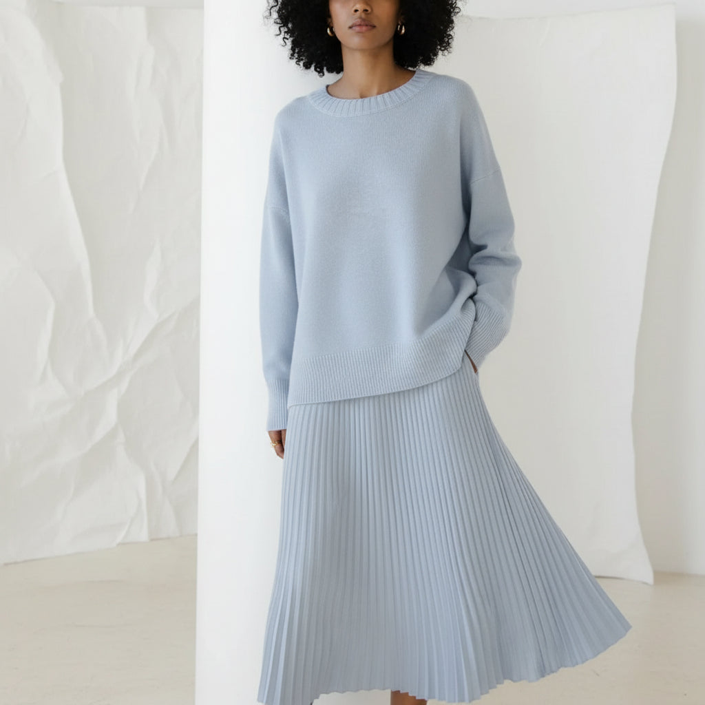 Plush Oversized Knit Sweater