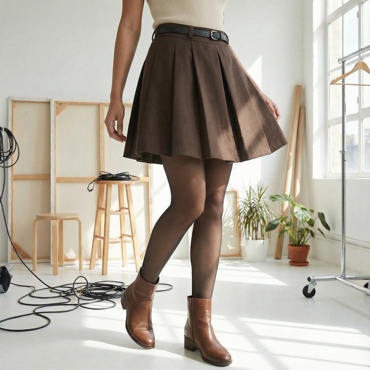 Structured Academia Skort