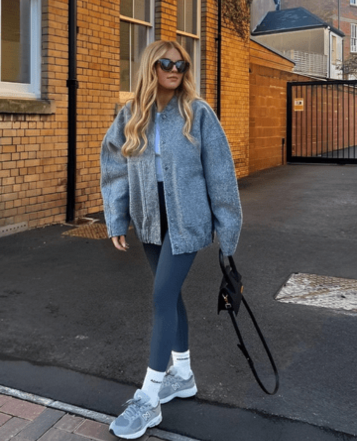 Holloway Wool Blend Oversized Jacket