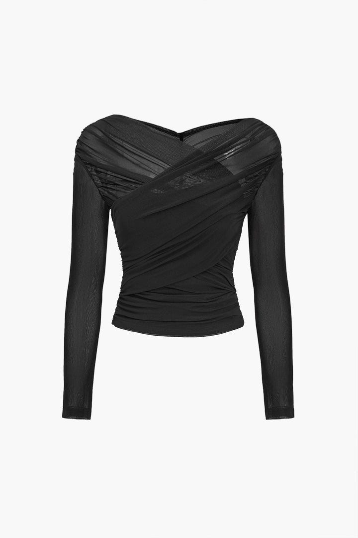 Enchanted Sheer Mesh Top