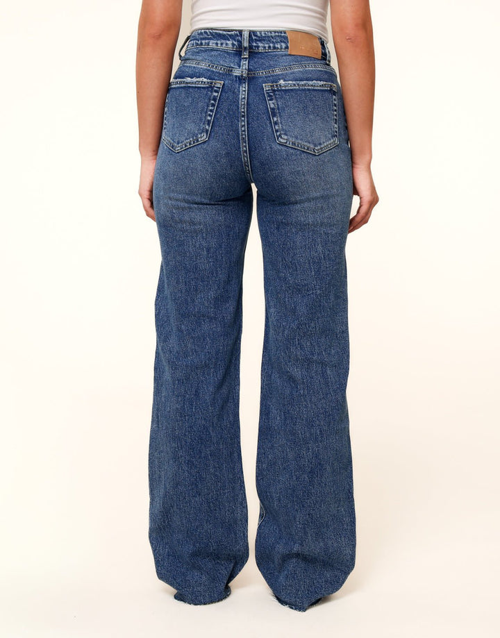 Dark Blue Wide Tall - Jeans