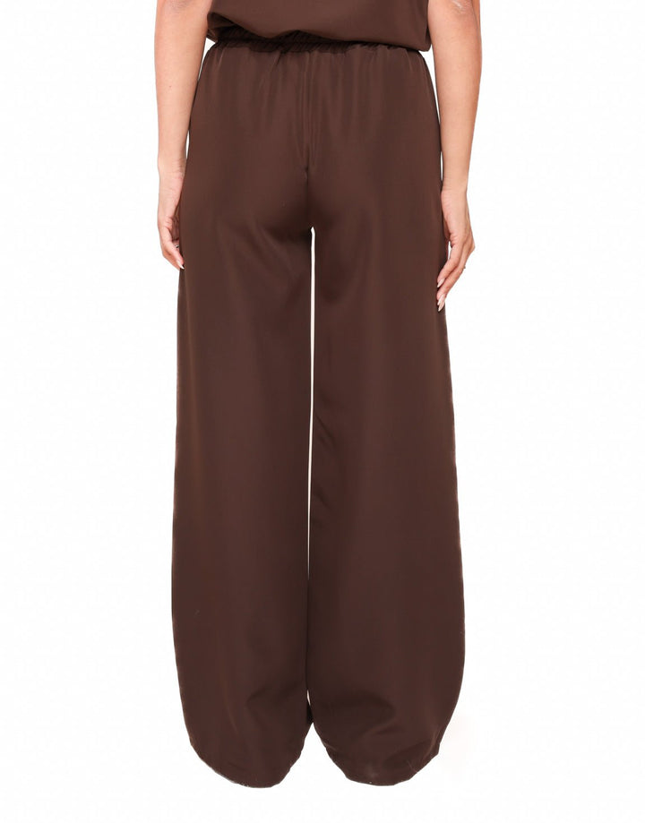 Dark Brown Wide Elastic Band - Pantaloons