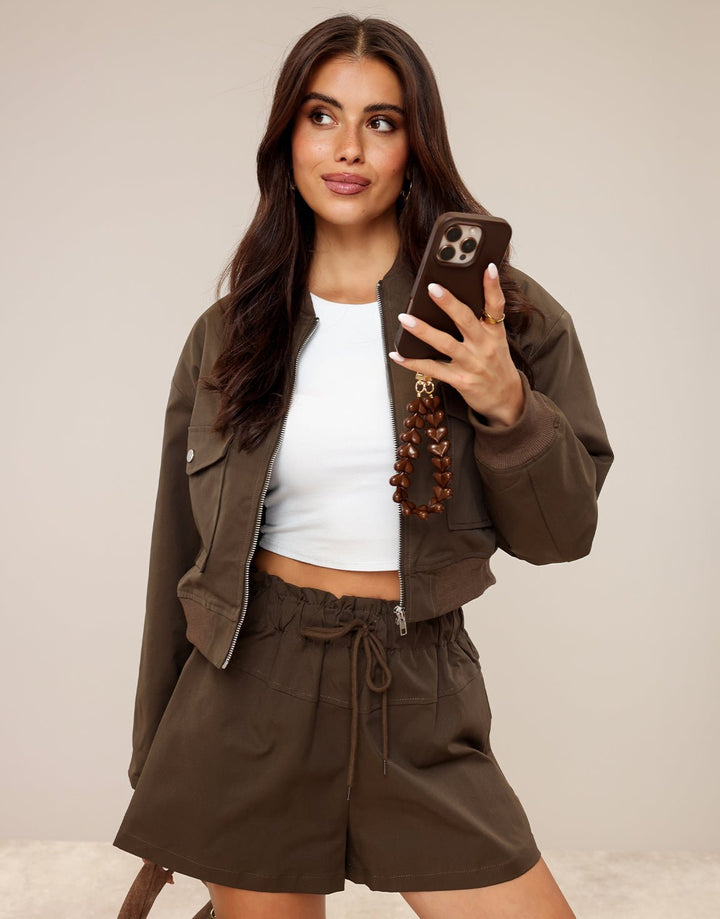 Dark Brown Wide - Short