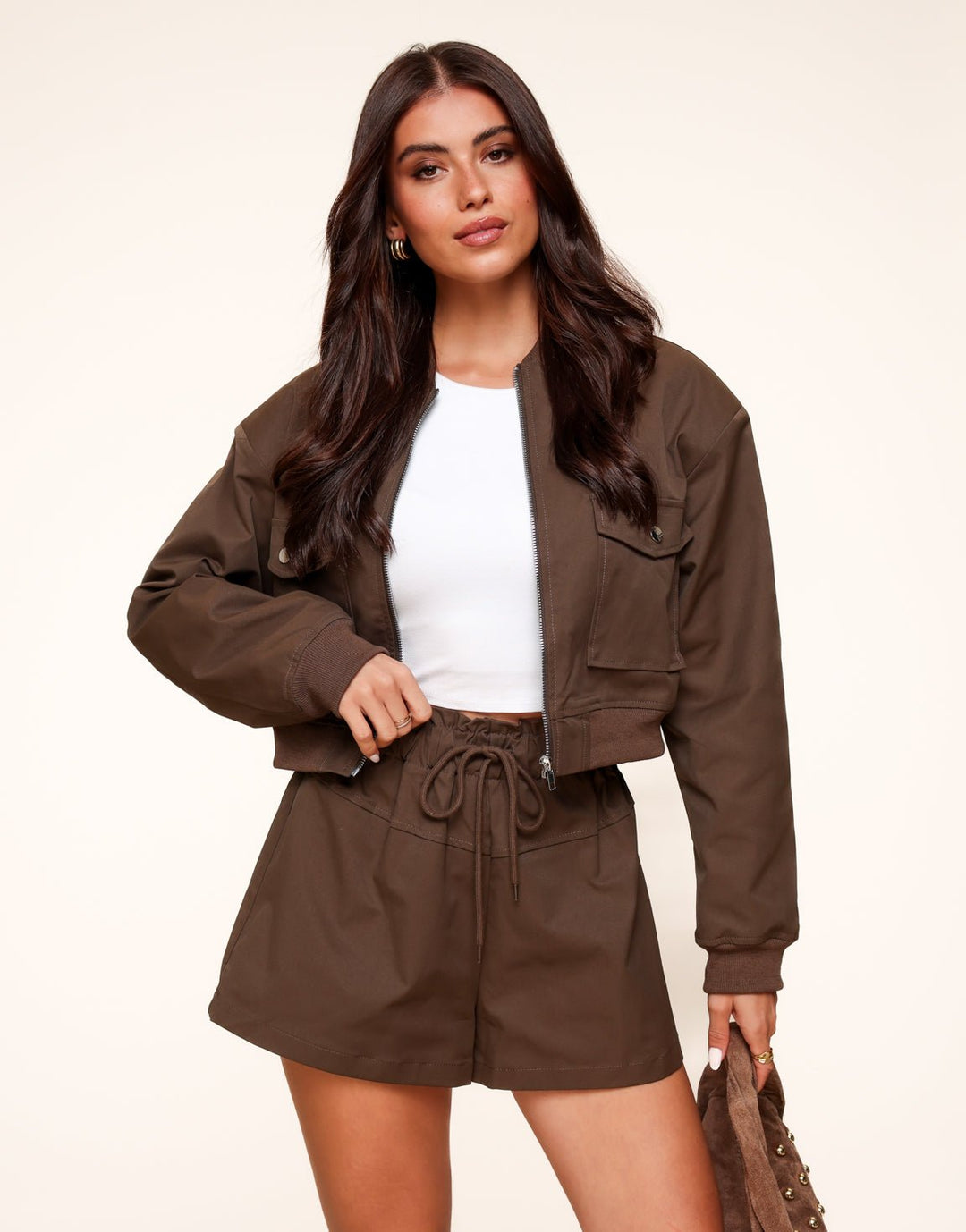 Dark Brown Wide - Short