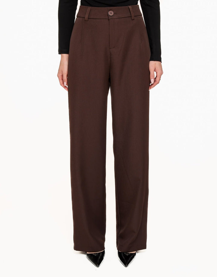 Donkerbruine Classic - Pantalon