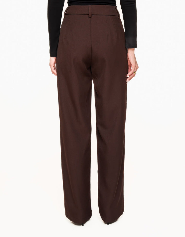 Donkerbruine Classic - Pantalon