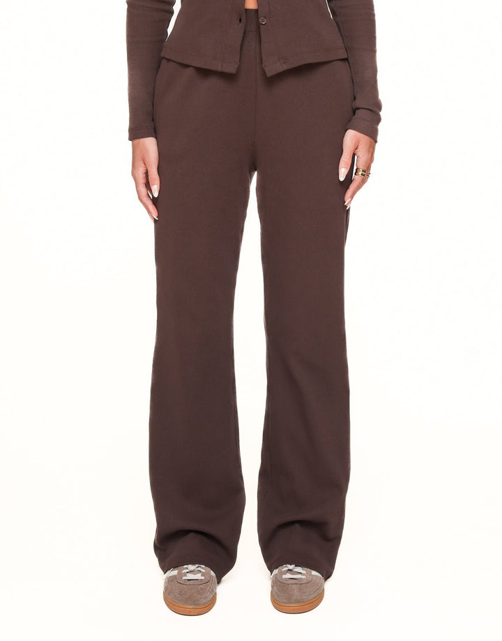 Dark Brown Lounge - Trousers