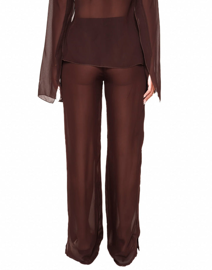 Dark brown Airy - Pants