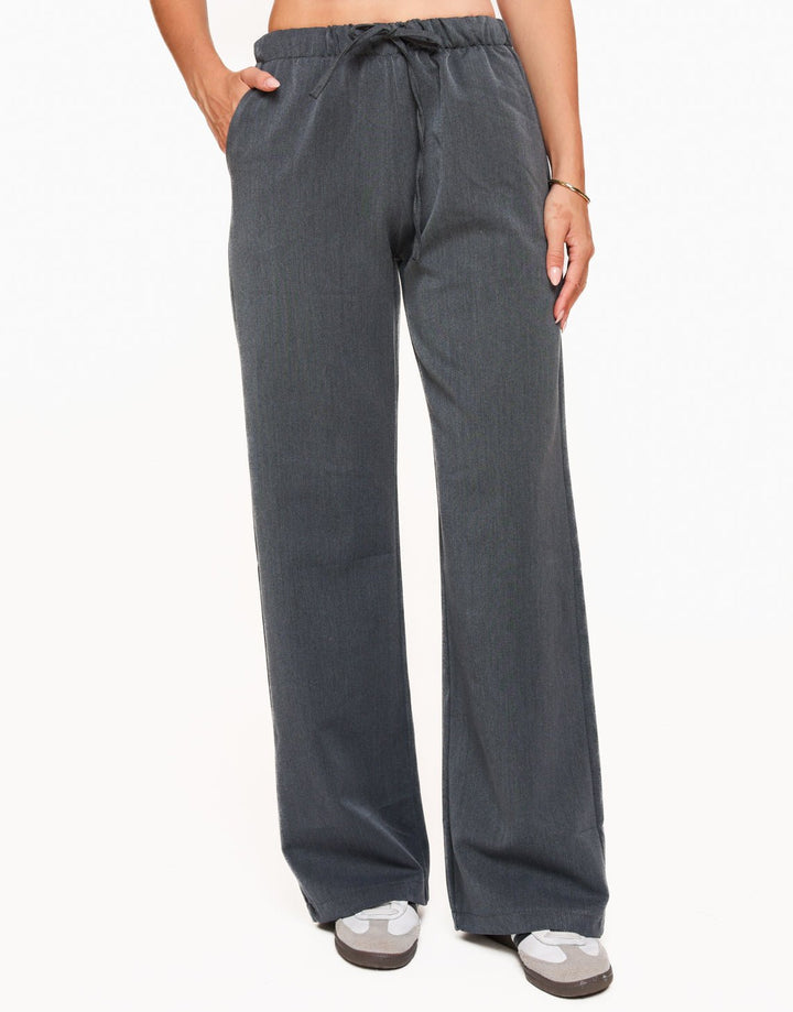 Dark Grey Loose Fit - Trouser
