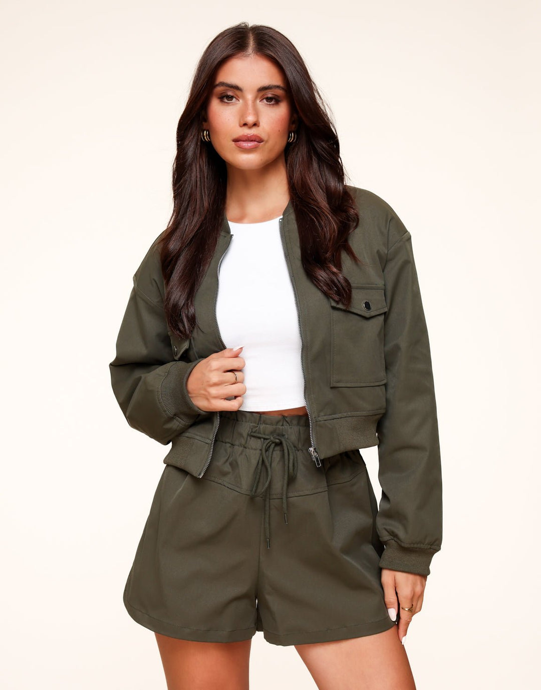 Dark Green Wide - Short