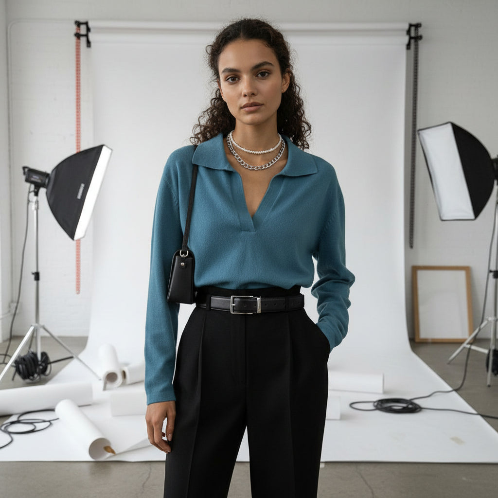 Serene Collar Soft Knit