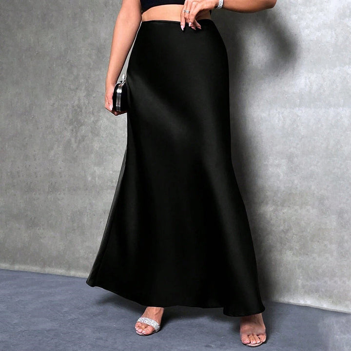 Savina Satin Maxi Skirt