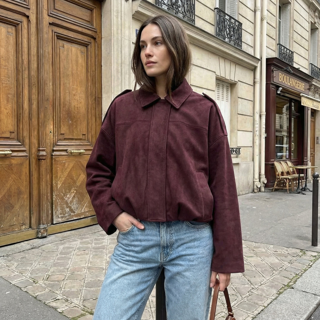 Desert Suede Bomber