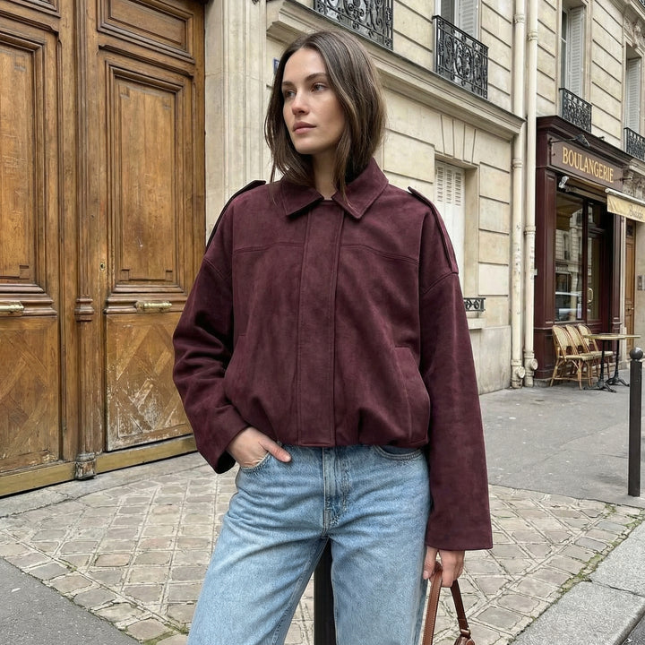 Desert Suede Bomber