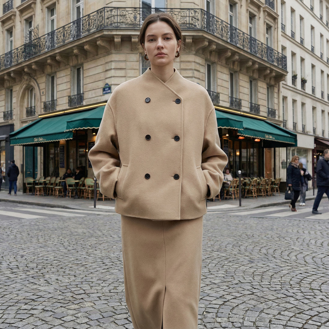 Sable Wool Coat