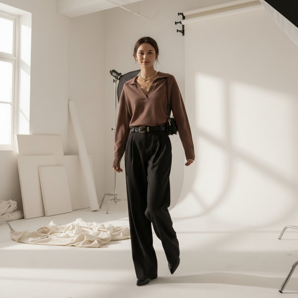 Serene Collar Soft Knit