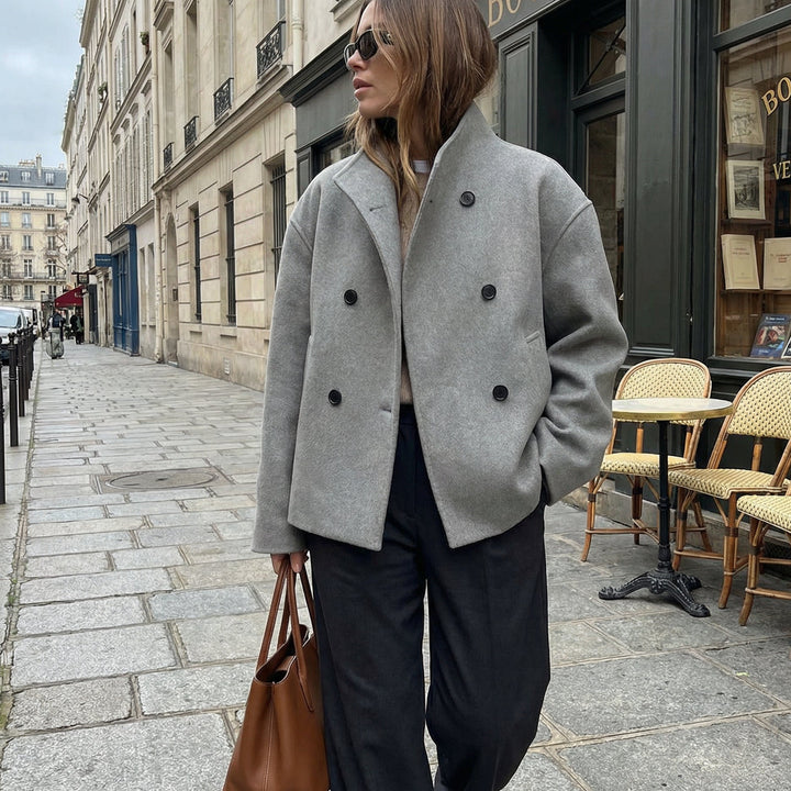 Sable Wool Coat