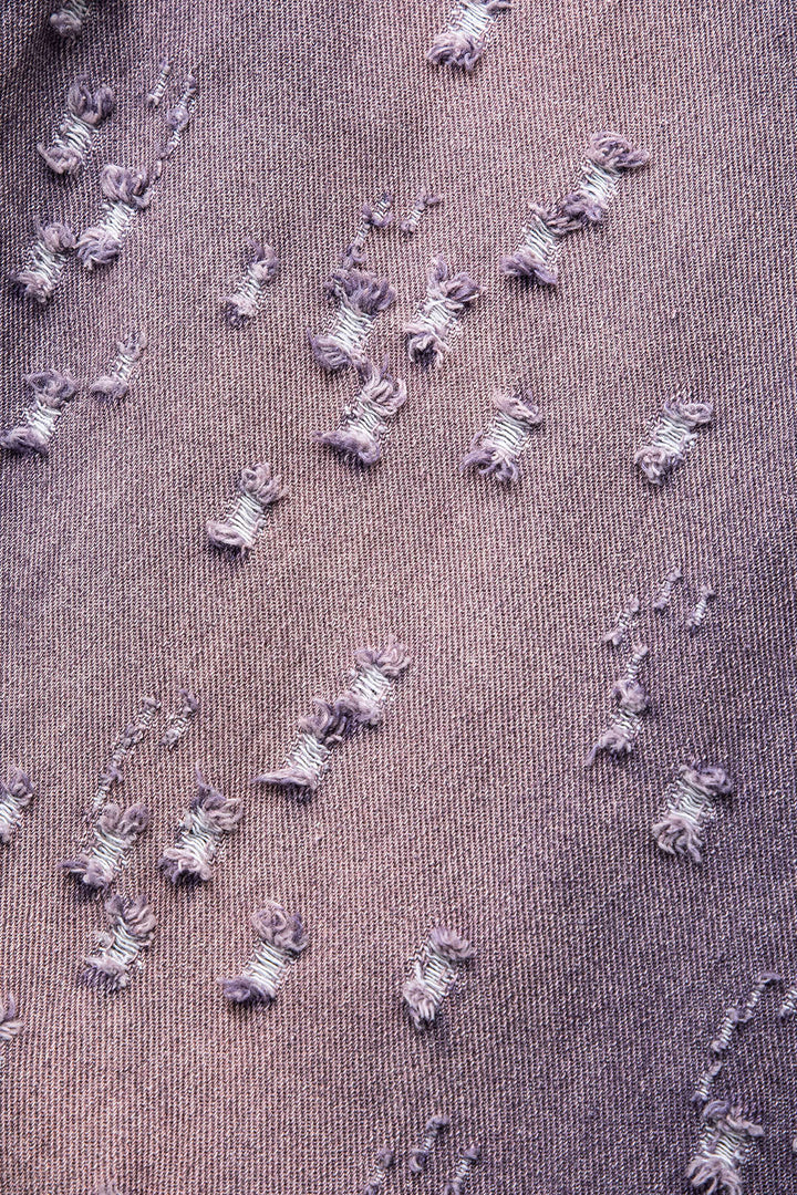 Nova Threaded Straight-Leg Jeans