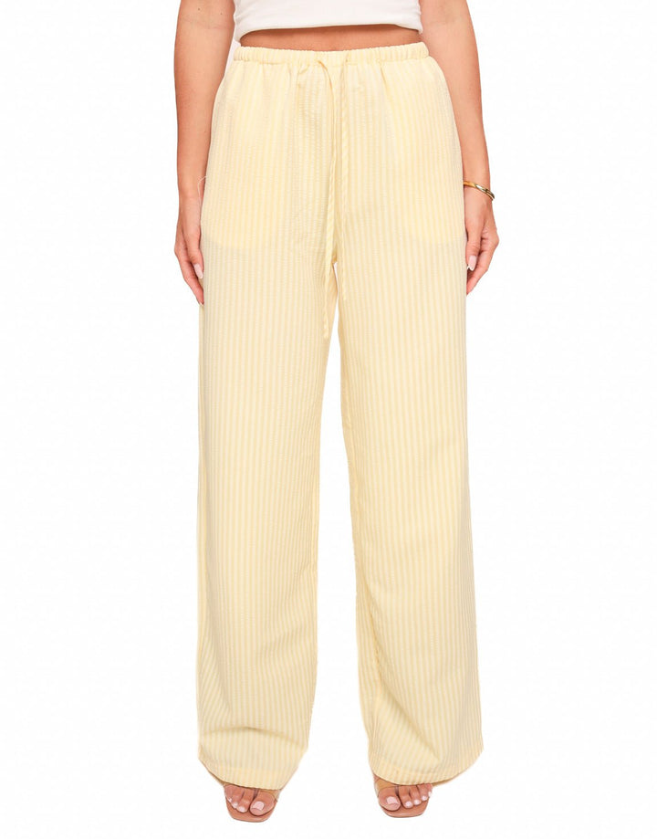 Yellow Wide - Trousers