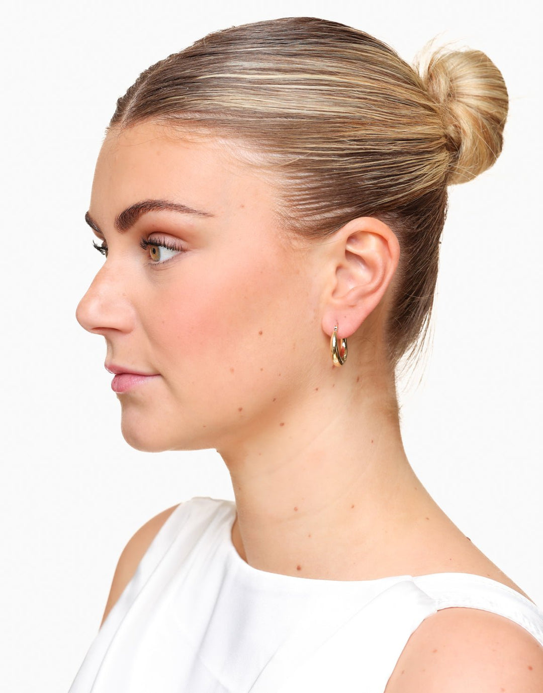 Golden Small Creolen - Earrings