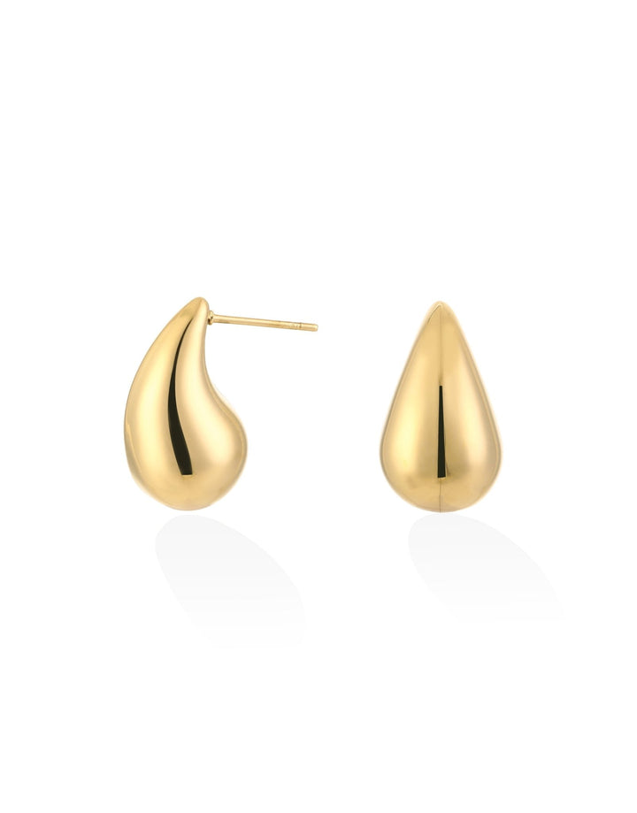 Gouden Kleine Drop - Oorbellen