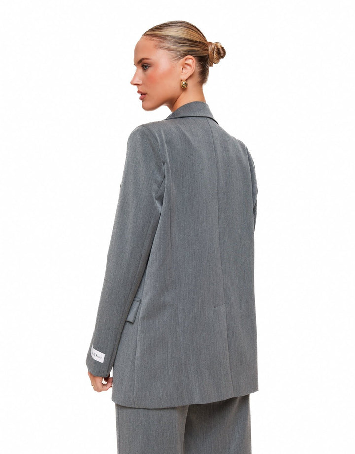 Grey Basic LS - Blazer