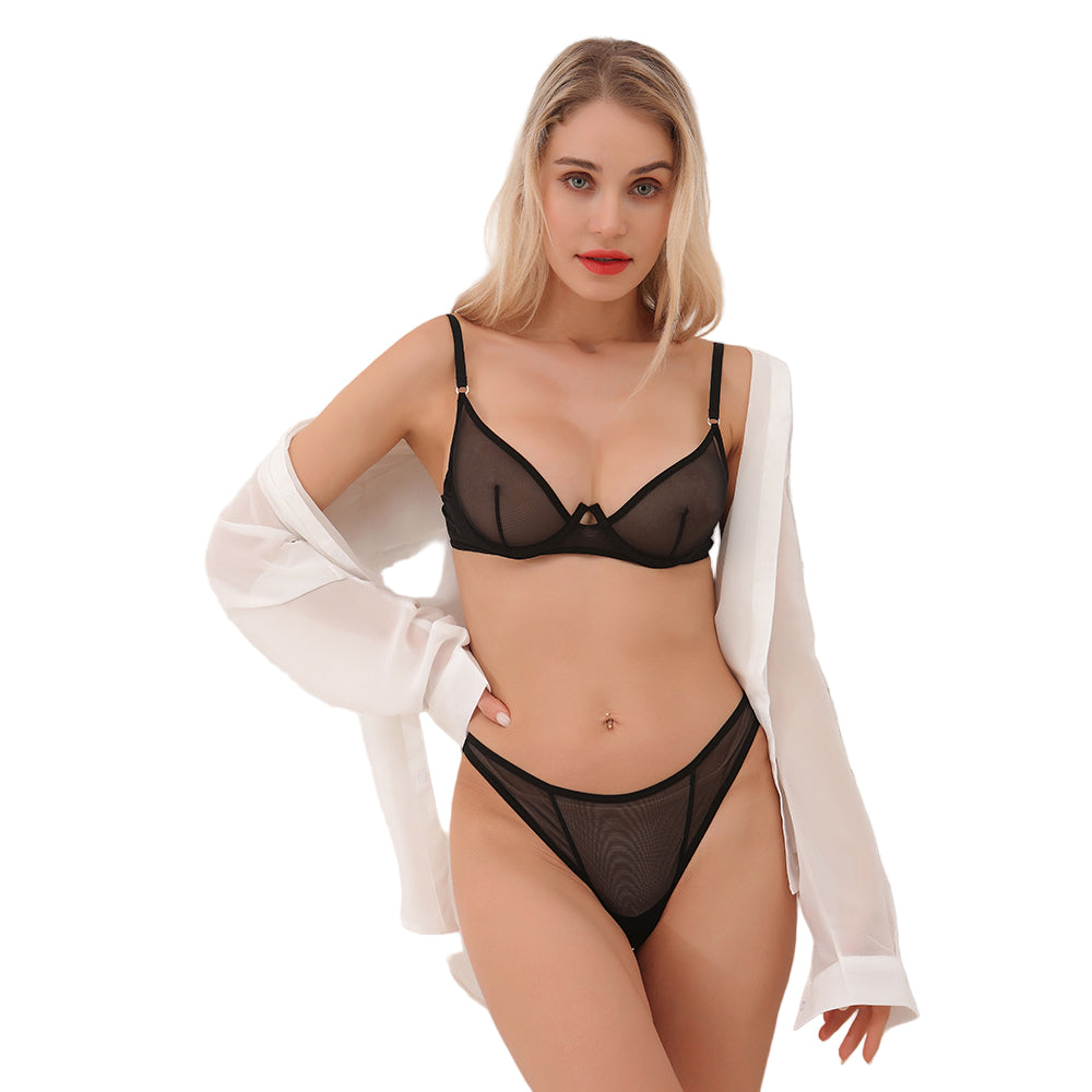 Amalia – See-Through Lingerie Set