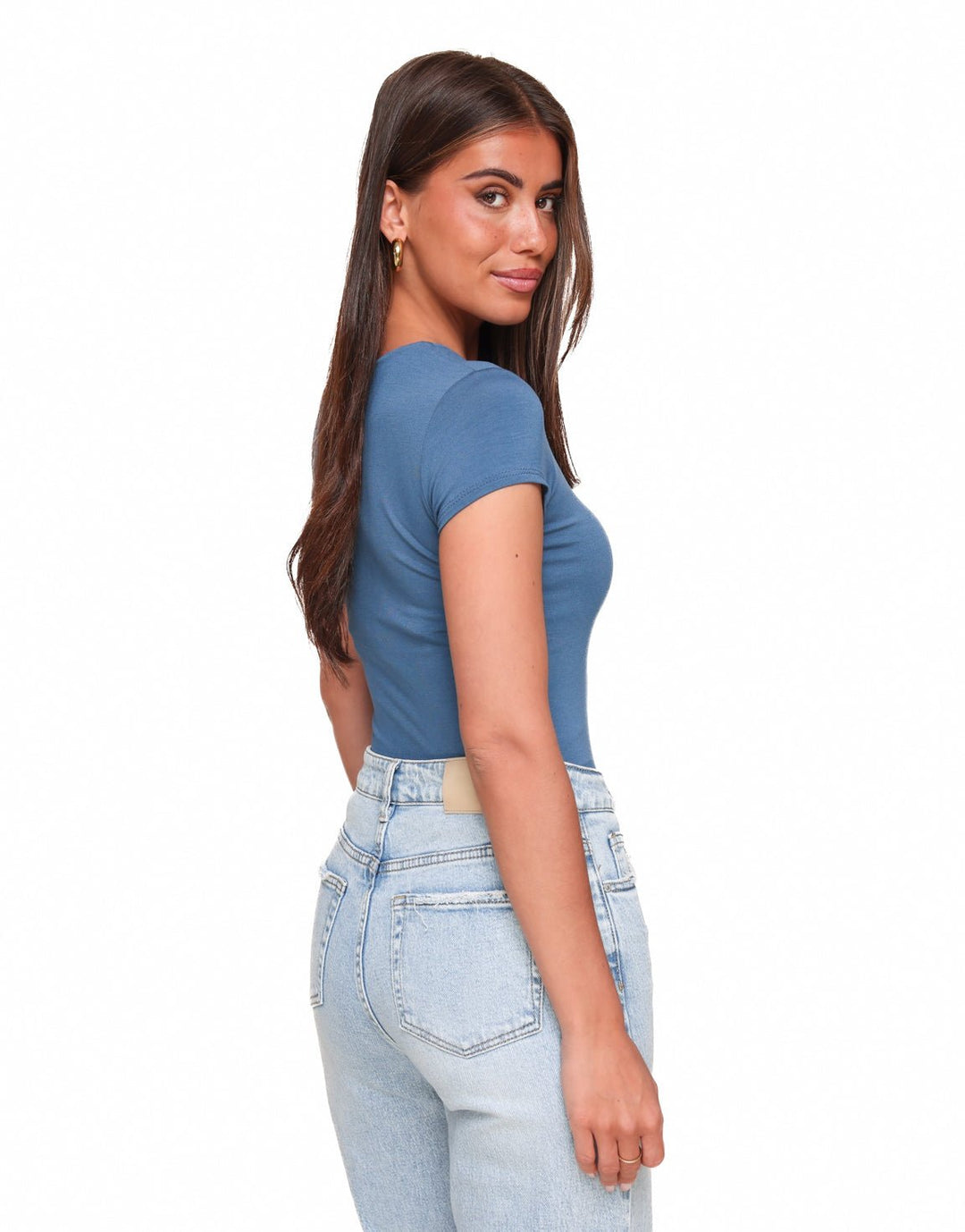 Jeans blue Basic SS - Top