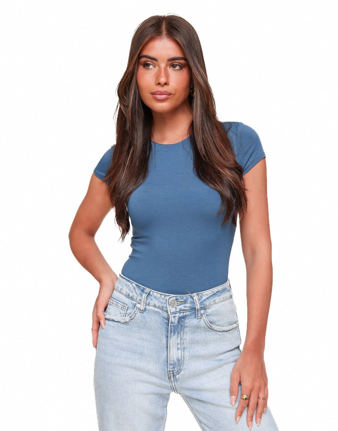 Jeans blue Basic SS - Top