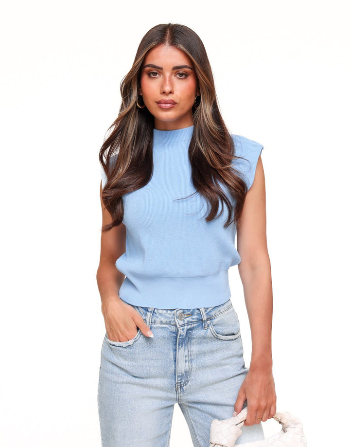 Light Blue Spencer - Top