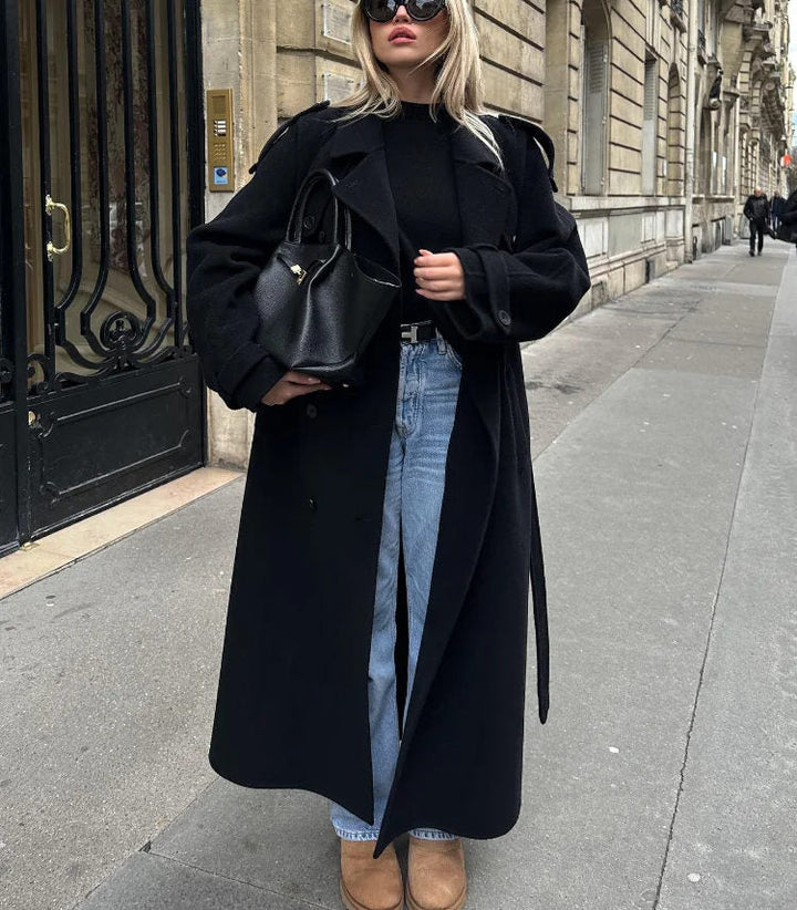 Rowan Oversized Wool Blend Coat