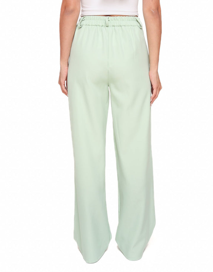 Mint Green Modern Elastic Band - Trousers