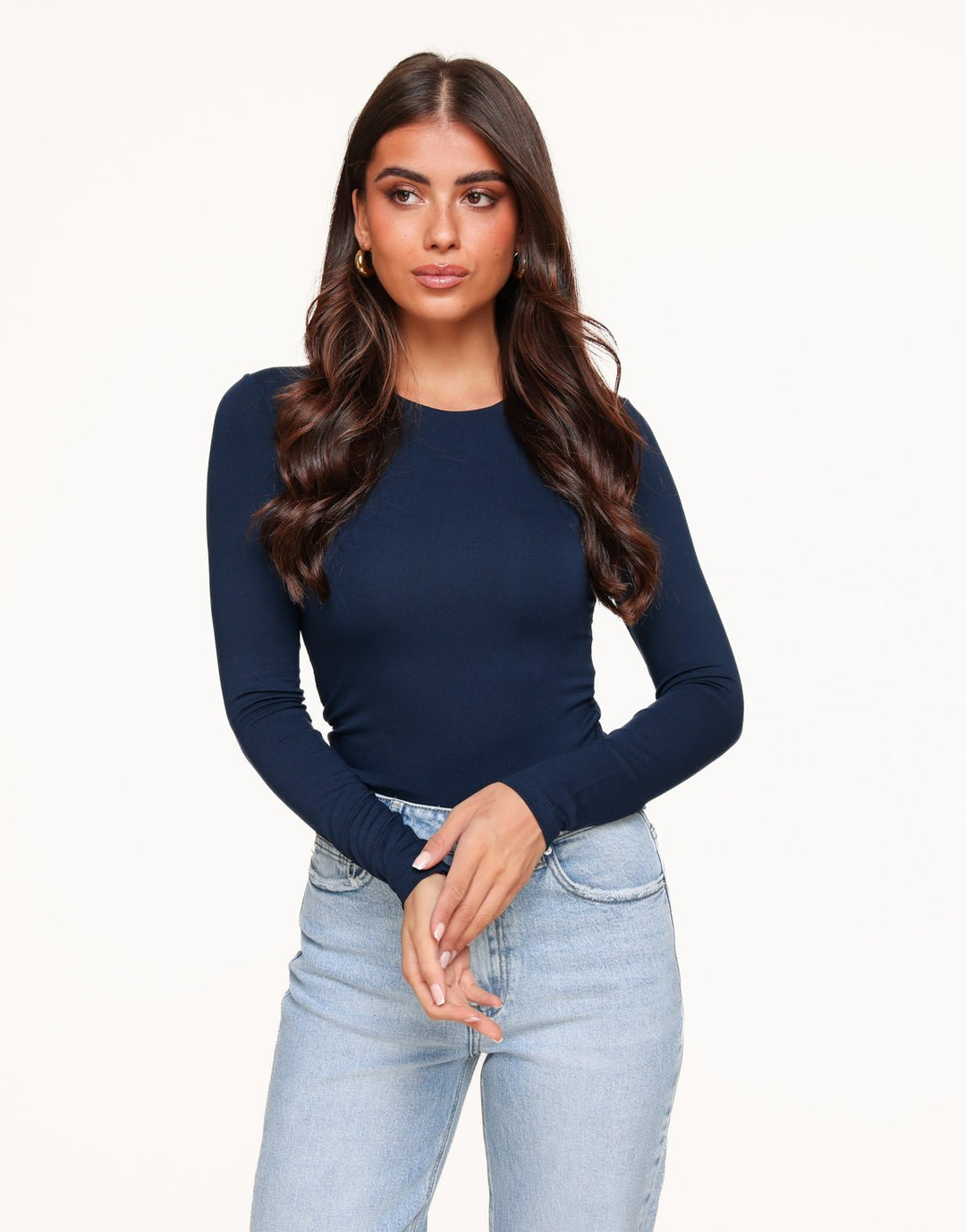 Navy Basic LS - Top