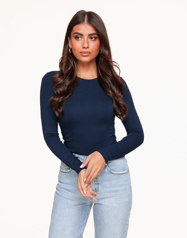 Navy Basic LS - Top