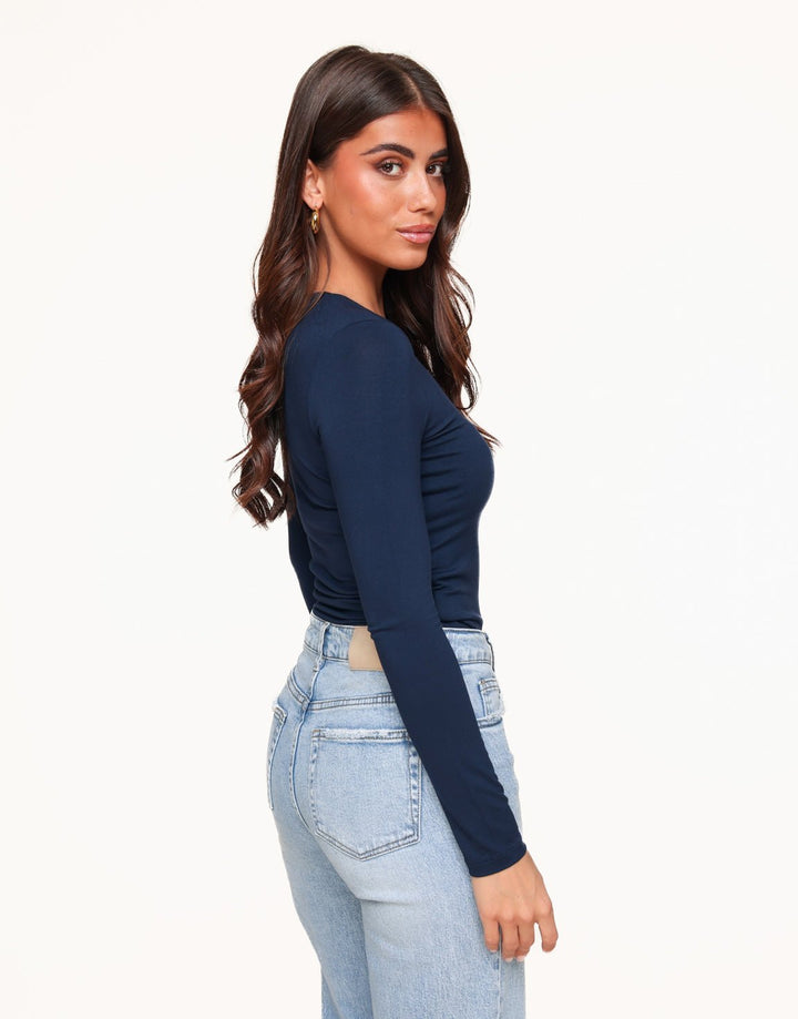 Navy Basic LS - Top