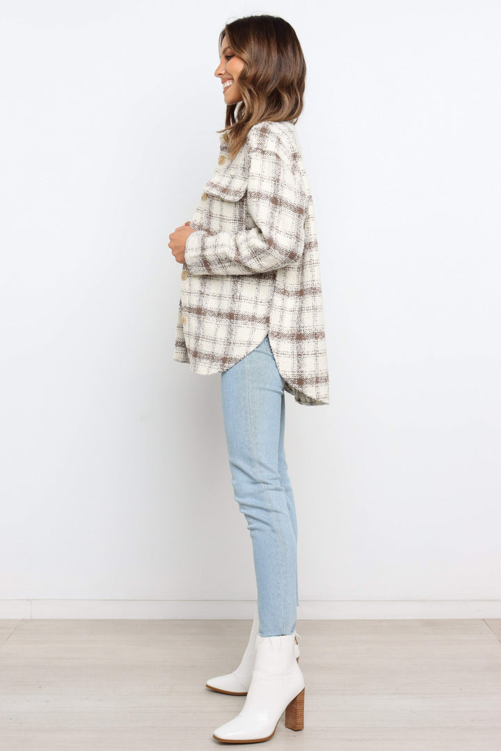 Maplebrook Softcheck Shacket