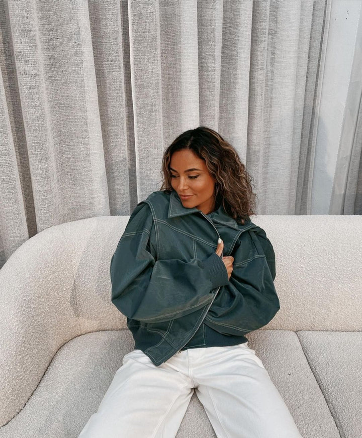 Stormline Oversized Zip Jacket