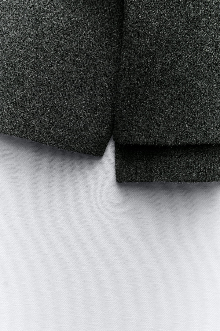 Midnight Drape Wool Cape Jacket